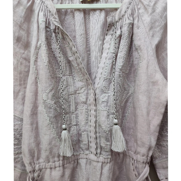 My Sleeping Gypsy Odyssey Linen Jumpsuit Size Small - Picture 4 of 10